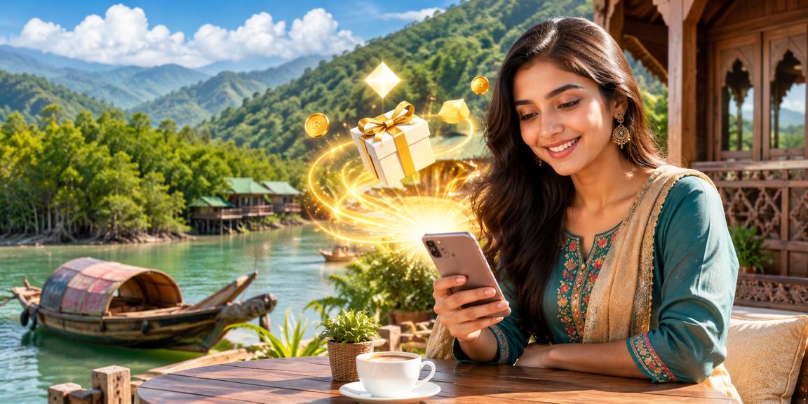 A Bangladeshi user from the Sundarbans region viewing betting analysis on mobile