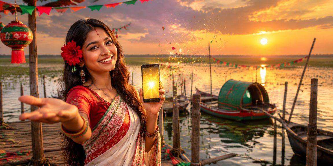 Mobile Casino at Tanguar Haor on Pohela Boishakh
